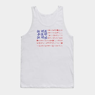 Stars and stripes tattoo Tank Top